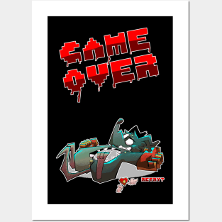 GAME OVER Posters and Art